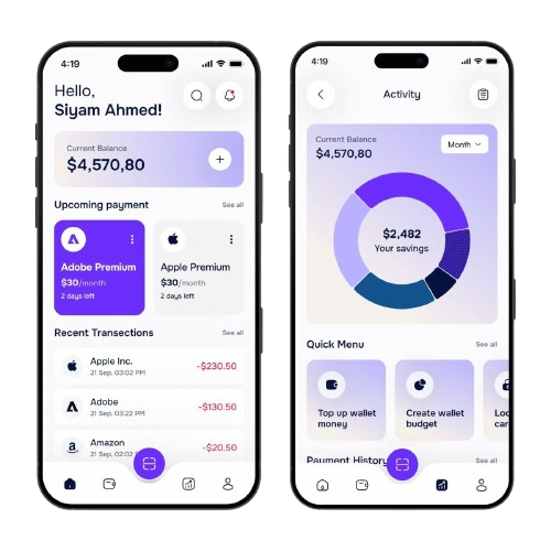 Fintech & Wallet Apps